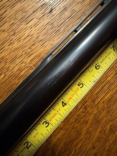 Browning a5 12 Ga 28” Vent Rib Full 2 3/4” Shells Belgium - Image 5 of 20