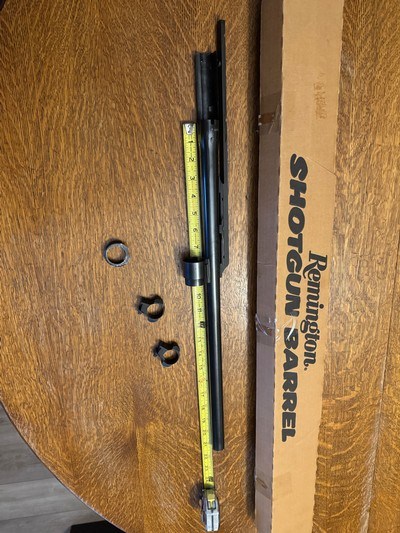 Remington 1187 12 Ga Fully Rifled Cantilever Barrel 3” Shells - Image 1 of 13