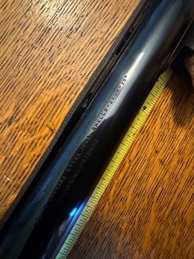 Browning a5 12 Ga 28” Vent Rib Invector Plus Japan 2 3/4” Shells - Image 5 of 14