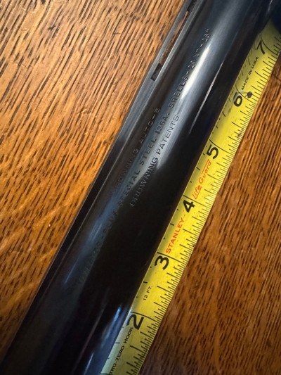 Browning a5 12 Ga 26” Vent Rib Invector Plus Barrel 2 3/4” Shells Japan - Image 5 of 20