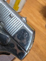 Colt Pocket Hammerless 1928 manufacture date Nickle finish .380acp - Image 8 of 15