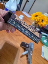 Colt Pocket Hammerless 1928 manufacture date Nickle finish .380acp - Image 6 of 15