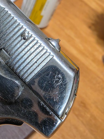 Colt Pocket Hammerless 1928 manufacture date Nickle finish .380acp - Image 8 of 15
