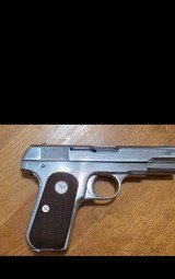 Colt Pocket Hammerless 1928 manufacture date Nickle finish .380acp - Image 2 of 15