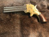 WW Marston .32 Caliber 3 Barrel Derringer - 1 of 5