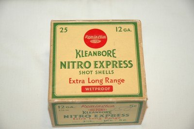 Remington Dupont Kleanbore Nitro Express Shot Shells 12 gauge - Image 1 of 8