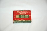 Remington Express Extra long range rifled slugs 20 gauge - Image 1 of 4
