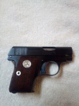 Colt 1908 Vest Pocket 25 automatic pistol - 1 of 4