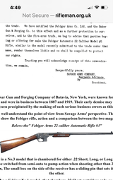 Savage model 1909/22LR - 2 of 11