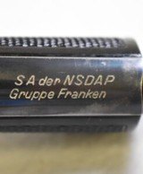 VERY RARE NAZI PARTY SA ISSUED “GRUPPE FRANKEN” WALTHER PP PISTOL, FULL SA MARKED RIG, VERY CRISP - 14 of 14