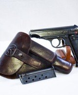 VERY RARE NAZI PARTY SA ISSUED “GRUPPE FRANKEN” WALTHER PP PISTOL, FULL SA MARKED RIG, VERY CRISP - 1 of 14