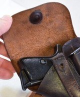 VERY RARE NAZI PARTY SA ISSUED “GRUPPE FRANKEN” WALTHER PP PISTOL, FULL SA MARKED RIG, VERY CRISP - 9 of 14