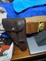 RARE WALTHER PPK 7.65 WITH NAZI PARTY LEADER GRIPS BELT AND HOLSTER ZELLA - 1 of 15