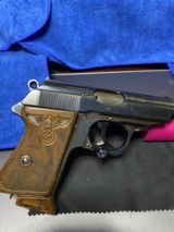 RARE WALTHER PPK 7.65 WITH NAZI PARTY LEADER GRIPS BELT AND HOLSTER ZELLA - 3 of 15