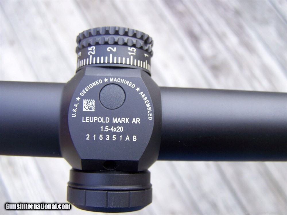 Leupold 115387 Mark AR 1.5-4x20mm Tactical Scope Fire Dot
