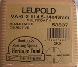 Leupold Vari-X III 4.5-14x40mm A.O. Rifle Scope ~GLOSS~1996 - 6 of 7