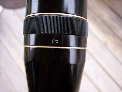 Leupold 12x40mm A.O. Varmint Rifle Scope Fine Plex ~Gloss~ 2003 - Image 6 of 11