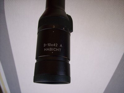 Swarovski Habicht 3-10x42mm Rifle Scope ~Austria~ No. 4 Reticle Nice - Image 3 of 9