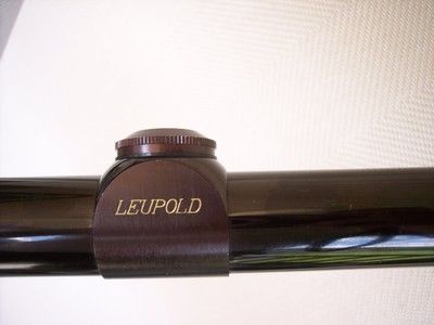 Leupold 10x40mm A.O. Target Varmint Rifle Scope Pre 1974 Gloss - Image 2 of 9