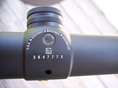 Leupold VX-L 3.5-10x56mm Rifle Scope *Lighted* B&C 64235 Mint 2012 - Image 8 of 11