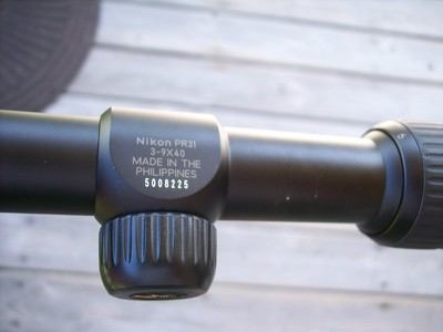 Nikon 3-9x40mm Inline XR Shotgun Muzzle Loader Scope BDC Mint - Image 7 of 8