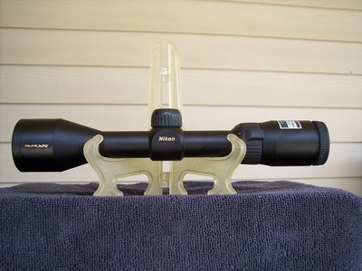 Nikon 3-9x40mm Inline XR Shotgun Muzzle Loader Scope BDC Mint - Image 1 of 8