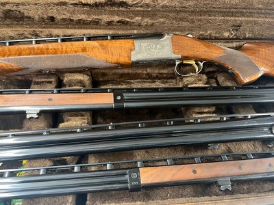 BROWNING CITORI GRADE 3 SKEET SET W/ BROWNING 4 BBL CASE - Image 11 of 14
