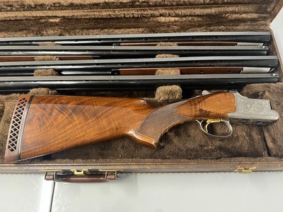 BROWNING CITORI GRADE 3 SKEET SET W/ BROWNING 4 BBL CASE - Image 3 of 14