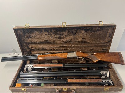 BROWNING CITORI GRADE 3 SKEET SET W/ BROWNING 4 BBL CASE - Image 12 of 14