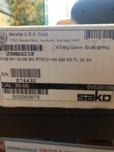Sako A7 Big Game 30.06 stainless synthetic bolt action rifle. - 6 of 12