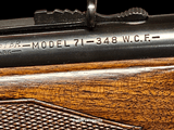 Winchester Model 71 Deluxe 348 Win (Made in 1953) - 4 of 15