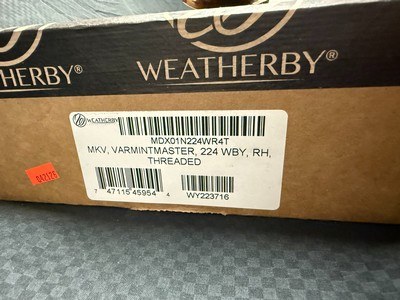 WEATHERBY MARK V VARMINTMASTER 224 WBY MAG - Image 15 of 15