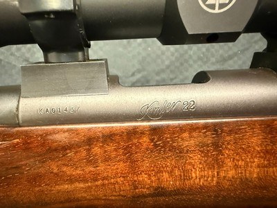 KIMBER CLASSIC 22LR WITH LEUPOLD 3-9-40 - Image 9 of 12