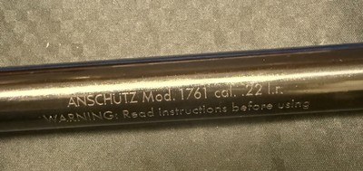 ExcellentANSCHUTZ 1761 17MACH2 WITH 22LR BARREL AND 2 5RD MAGS 1 SINGLE SHOT MAG - Image 14 of 15