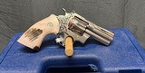 COLT PYTHON TYLER GUN WORKS PREMIER ENGRAVED STAG GRIPS 3