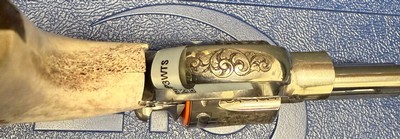 COLT PYTHON TYLER GUN WORKS PREMIER ENGRAVED STAG GRIPS 3