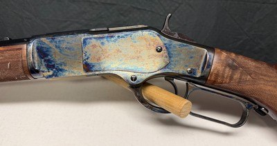 Winchester 1873 Deluxe Sporting Walnut 357 Mag 24in Half Octagon Half Round - Image 11 of 17