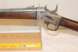 Remington No 1 Rolling Block Rifle in Rare 58 Caliber Centerfire. - 9 of 14