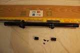 Winchester Antique 5X scope with mounts. - 3 of 6