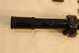Winchester Antique 5X scope with mounts. - 6 of 6