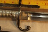 Model Argentino 1891 Bayonet and scabbard - 3 of 8