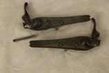 E. M. Reilly & Co. Back Action Locks, both Left and Right hand - 1 of 4