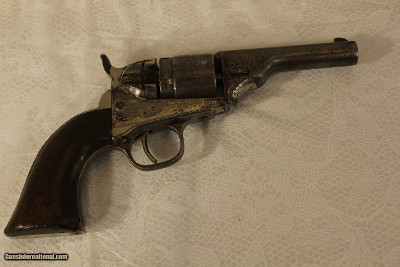 Colt Conversion 1862 38 CF Round Barrel w/ Steel TG
and Frame