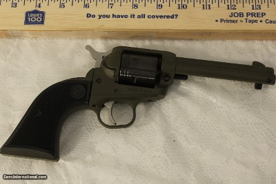 Ruger Wrangler 22 RF in OD Green