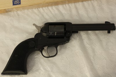 Ruger Wrangler NIB 22 RF in Black Finish