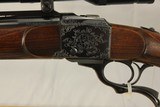 Ruger No 1 Custom and engraved Rifle in 375 H&H Magnum - 1 of 16