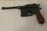 Mauser Broomhandle C96 in
9 mm Parabellum With Shoulder Stock and Leather - 2 of 14