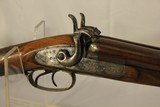 G. Gillespie 10 Gauge Percussion Double Barrel Shotgun c1860 - 12 of 13