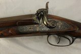 G. Gillespie 10 Gauge Percussion Double Barrel Shotgun c1860 - 10 of 13