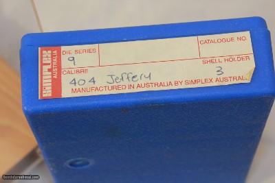 Simplex Reloading Dies .404 Jeffery